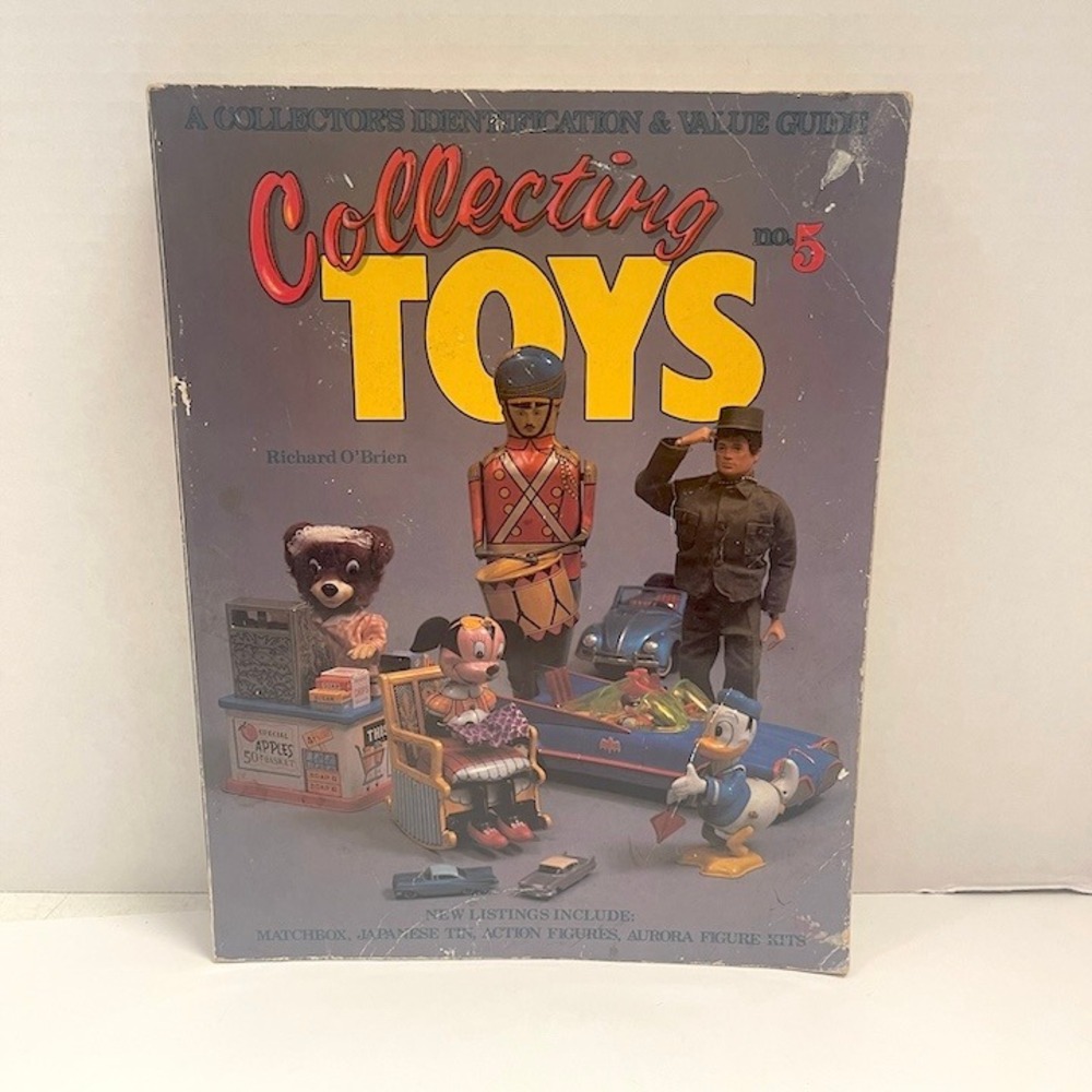 Collecting Toys No 5 Identification & Value Guide Richard O'Brien 1990 5th Ed